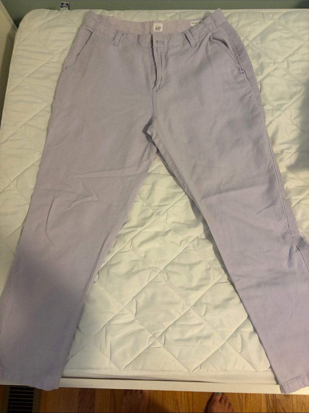 GAP Pastel Lavender Casual Chinos